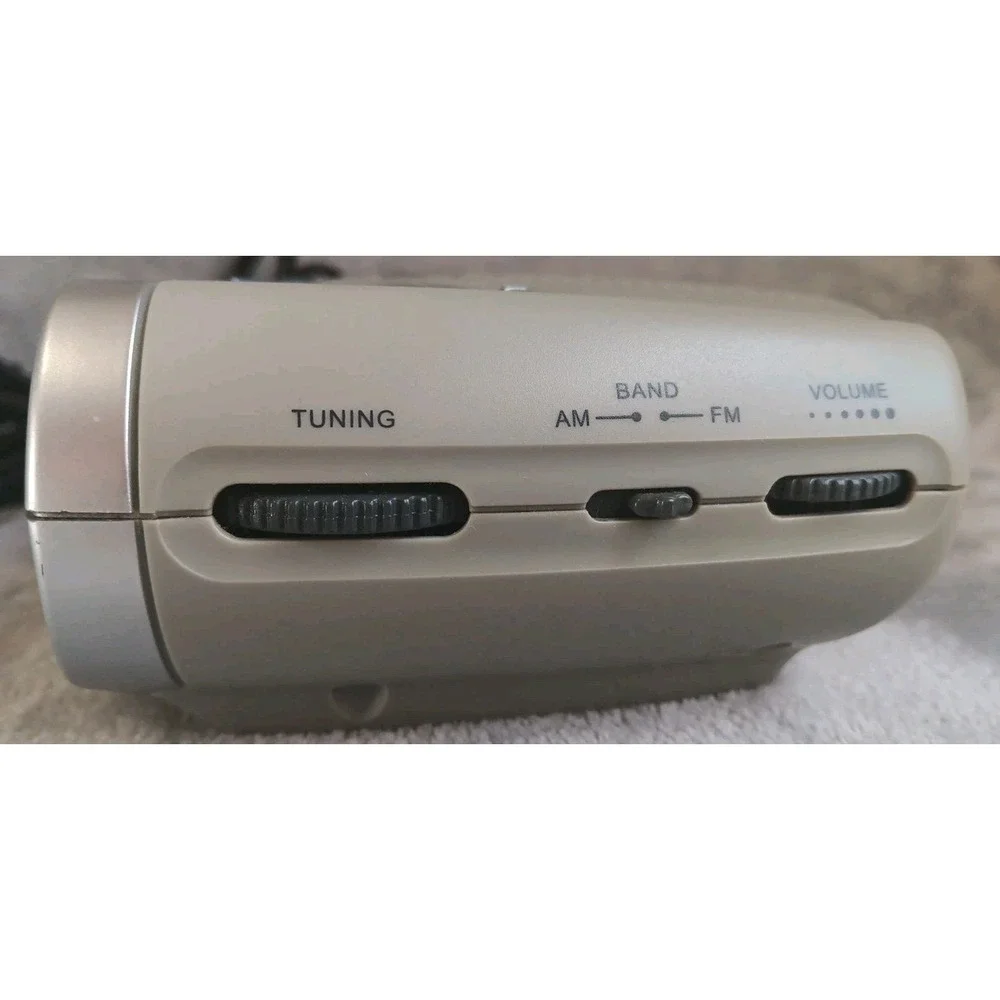 Emerson‎ CKS1850 Research SmartSet AM FM 2-Alarm Clock Radio Blue Dimmer Tested